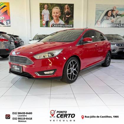 FORD FOCUS 2.0 TITANIUM FASTBACK 16V FLEX 4P POWERSHIFT